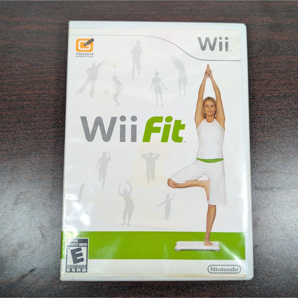 Wii Fit Nintendo Wii Complete CIB Game Tested Complete w/ Manual & Inserts